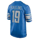 Zennovawear Donovan Peoples-Jones 19 Detroit Lions Game Men Jersey - Blue