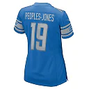 Zennovawear Donovan Peoples-Jones 19 Detroit Lions Game Women Jersey - Blue
