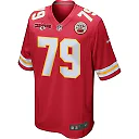 Zennovawear Donovan Smith 79 Kansas City Chiefs AFC Champions Patch Game Men Jersey - Red