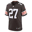 Zennovawear D'Onta Foreman 27 Cleveland Browns Team Game Men Jersey - Brown