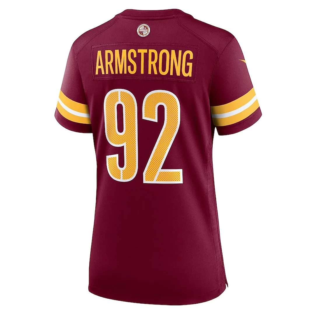 Zennovawear Dorance Armstrong 92 Washington Commanders Women's Game Jersey - Burgundy