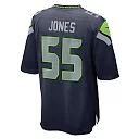 Zennovawear Dre'Mont Jones 55 Seattle Seahawks Game Men Jersey - College Navy
