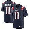 Zennovawear Drew Bledsoe 11 New England Patriots Men Game Retired Jersey - Navy