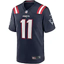Zennovawear Drew Bledsoe 11 New England Patriots Men Game Retired Jersey - Navy