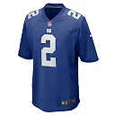 Zennovawear Drew Lock 2 New York Giants Team Game Men Jersey - Royal