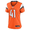 Zennovawear Drew Sanders 41 Denver Broncos Women's Team Game Jersey - Orange