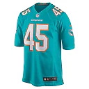 Zennovawear Duke Riley 45 Miami Dolphins Men Game Jersey - Aqua