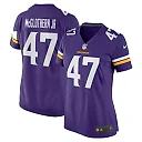 Zennovawear Dwight McGlothern Jr. 47 Minnesota Vikings Women's Game Jersey - Purple