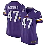 Zennovawear Dwight McGlothern Jr. 47 Minnesota Vikings Women's Game Jersey - Purple