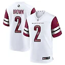 Zennovawear Dyami Brown 2 Washington Commanders Game Men Jersey - White