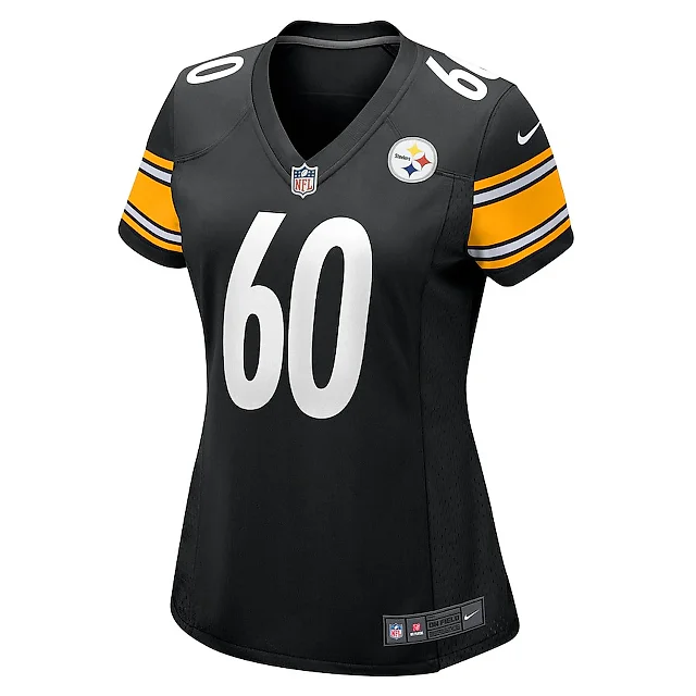 Zennovawear Dylan Cook 60 Pittsburgh Steelers Women's Game Jersey - Black