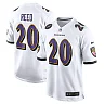 Zennovawear Ed Reed 20 Baltimore Ravens Men Retired Game Jersey - White