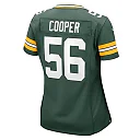 Zennovawear Edgerrin Cooper 56 Green Bay Packers Women's Game Jersey - Green