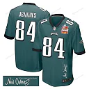 Zennovawear E.J. Jenkins 84 Philadelphia Eagles Super Bowl LIX Champions Patch 'New Orleans - Where Legends Are Made' EMBROIDERED Game Men Jersey...