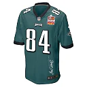 Zennovawear E.J. Jenkins 84 Philadelphia Eagles Super Bowl LIX Champions Patch 'New Orleans - Where Legends Are Made' EMBROIDERED Game Men Jersey...