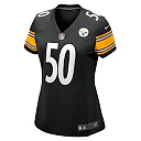 Zennovawear Elandon Roberts 50 Pittsburgh Steelers Women Game Jersey - Black