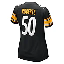 Zennovawear Elandon Roberts 50 Pittsburgh Steelers Women Game Jersey - Black