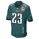 Zennovawear Eli Ricks 23 Philadelphia Eagles Super Bowl LIX Champions Patch 'New Orleans - Where Legends Are Made' EMBROIDERED Game Men Jersey...