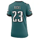 Zennovawear Eli Ricks 23 Philadelphia Eagles Super Bowl LIX Women's Jersey - Midnight Green
