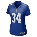 Zennovawear Elijah Riley 34 New York Giants Women's Game Jersey - Royal
