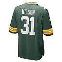 Zennovawear Emanuel Wilson 31 Green Bay Packers Game Men Jersey - Green