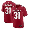Zennovawear Emari Demercado 31 Arizona Cardinals Team Game Men Jersey - Cardinal
