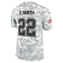 Zennovawear Emmitt Smith 22 Dallas Cowboys 2024 Salute to Service Retired Player Limited Men Jersey - Arctic Camo