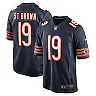 Zennovawear Equanimeous St. Brown 19 Chicago Bears Game Men Jersey - Navy