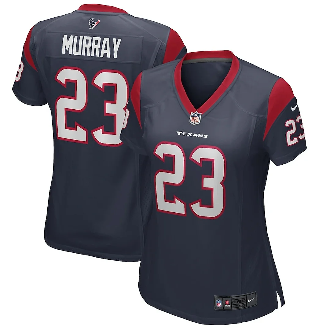 Zennovawear Eric Murray 23 Houston Texans Women Game Jersey - Navy
