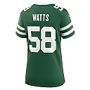 Zennovawear Eric Watts 58 New York Jets Women's Team Game Jersey - Legacy Green