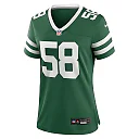 Zennovawear Eric Watts 58 New York Jets Women's Team Game Jersey - Legacy Green