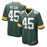 Zennovawear Eric Wilson 45 Green Bay Packers Men Home Game Jersey - Green