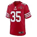 Zennovawear Erik Harris 35 San Francisco 49ers NFC Champions Patch Game Men Jersey - Scarlet