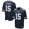 Zennovawear Ezekiel Elliott 15 Dallas Cowboys Team Game Men Jersey - Navy