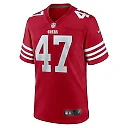 Zennovawear Ezekiel Turner 47 San Francisco 49ers Team Game Men Jersey - Scarlet