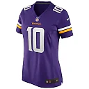 Zennovawear Fran Tarkenton 10 Minnesota Vikings Women Game Retired Jersey - Purple