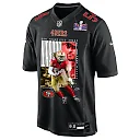 Zennovawear Fred Warner 54 San Francisco 49ers All-Pro Fred Fashion Game Men Jersey - Carbon Black