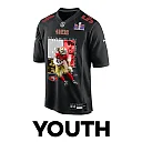Zennovawear Fred Warner 54 San Francisco 49ers All-Pro Fred Fashion Game YOUTH Jersey - Carbon Black