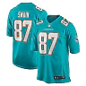 Zennovawear Freddie Swain 87 Miami Dolphins Game Men Jersey - Aqua