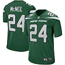 Zennovawear Freeman McNeil 24 New York Jets Men Game Retired Jersey - Gotham Green
