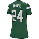 Zennovawear Freeman McNeil 24 New York Jets Women Game Retired Jersey - Gotham Green
