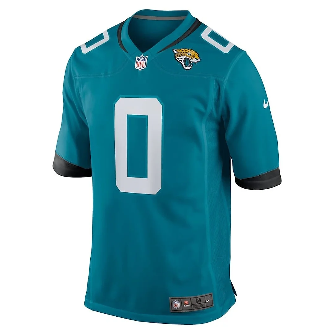 Zennovawear Gabe Davis 5 Jacksonville Jaguars Team Game Men Jersey - Teal