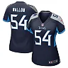 Zennovawear Garret Wallow 54 Tennessee Titans Women's Game Jersey - Navy