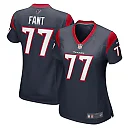 Zennovawear George Fant 77 Houston Texans Women Game Jersey - Navy