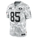 Zennovawear George Kittle 85 San Francisco 49ers 2024 Salute to Service Limited Men Jersey - Arctic Camo
