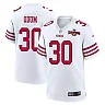 Zennovawear George Odum 30 San Francisco 49ers NFC Champions Patch Game Men Jersey - White