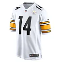 Zennovawear George Pickens 14 Pittsburgh Steelers Men Game Jersey - White
