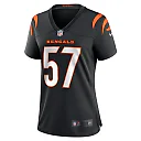 Zennovawear Germaine Pratt 57 Cincinnati Bengals Women Game Jersey - Black