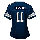 Zennovawear Girls Youth Dallas Cowboys Micah Parsons Navy Game Jersey
