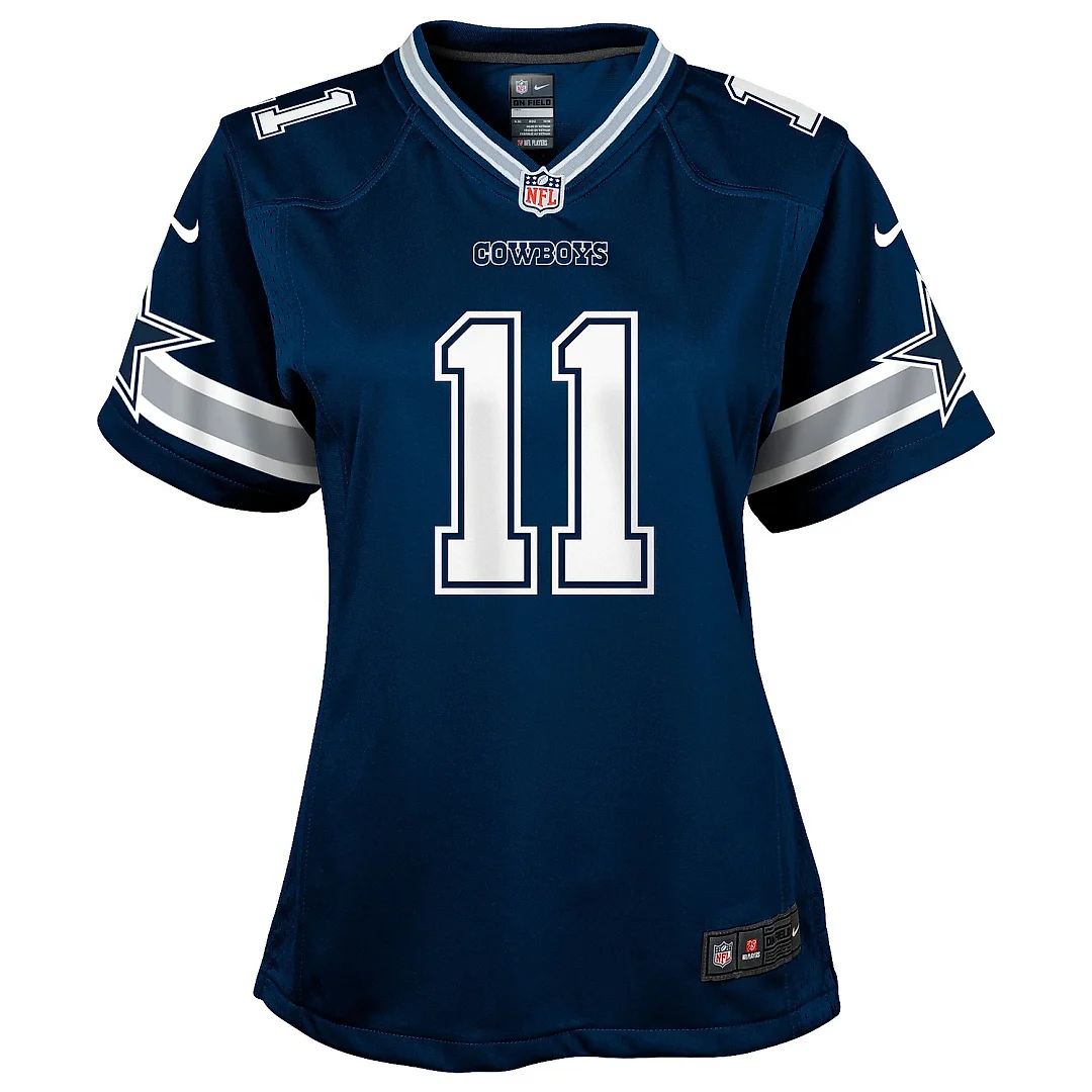 Zennovawear Girls Youth Dallas Cowboys Micah Parsons Navy Game Jersey